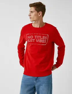 پلیور مردانه قرمز کوتون