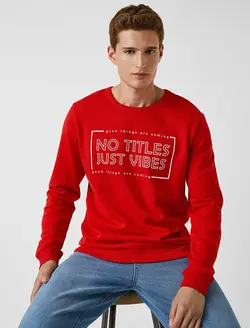 پلیور مردانه قرمز کوتون