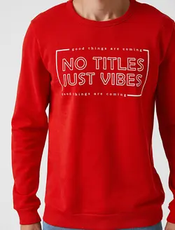 پلیور مردانه قرمز کوتون