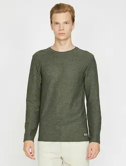 پلیور مردانه خاکی کوتون