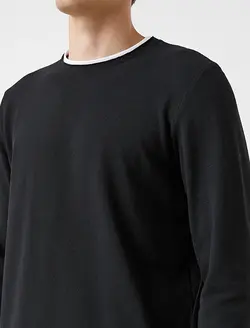 پلیور مردانه مشکی کوتون