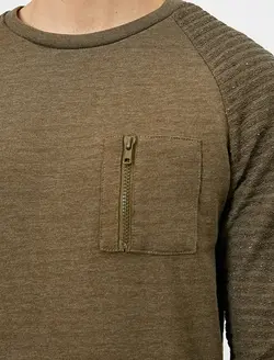 پلیور مردانه خاکی کوتون