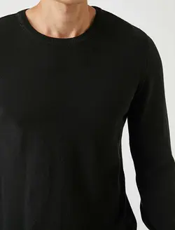 پلیور مردانه مشکی کوتون