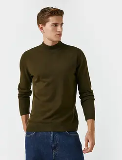 پلیور مردانه خاکی کوتون