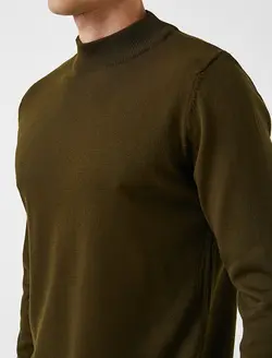 پلیور مردانه خاکی کوتون