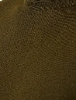 پلیور مردانه خاکی کوتون