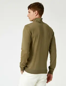 پلیور مردانه خاکی کوتون