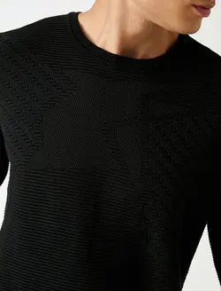 پلیور مردانه مشکی کوتون