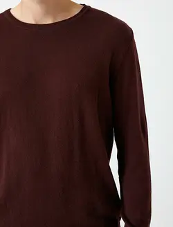 پلیور مردانه زرشکی کوتون