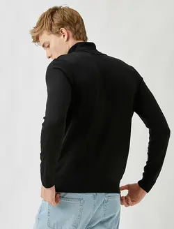 پلیور مردانه مشکی کوتون