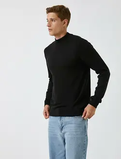 پلیور مردانه مشکی کوتون