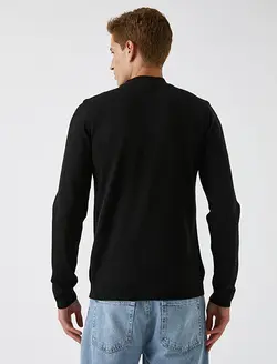 پلیور مردانه مشکی کوتون