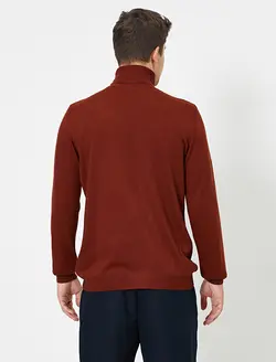 پلیور مردانه آجری-قرمز کوتون