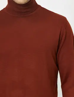پلیور مردانه آجری-قرمز کوتون