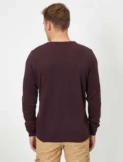 پلیور مردانه بنفش کوتون