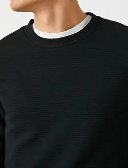 پلیور مردانه مشکی کوتون