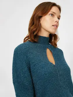 پلیور زنانه آبی نفتی کوتون