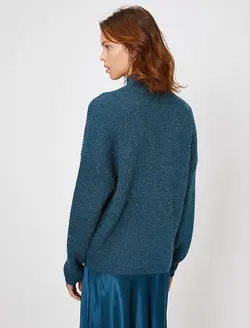 پلیور زنانه آبی نفتی کوتون