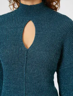 پلیور زنانه آبی نفتی کوتون