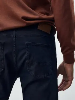 شلوار جین مردانه سرمه ای آبی ماسیمودوتی