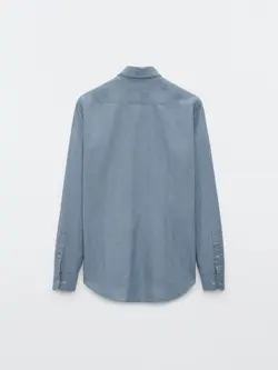 پیراهن جین مردانه آبی کمرنگ ماسیمودوتی