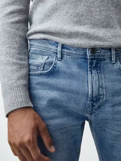 شلوار جین مردانه نیلی ماسیمودوتی