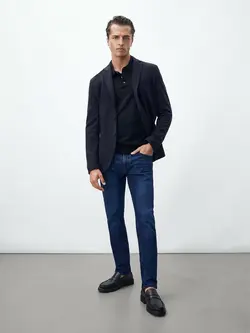 شلوار جین مردانه نیلی ماسیمودوتی