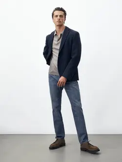 شلوار جین مردانه نیلی ماسیمودوتی