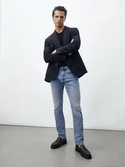 شلوار جین مردانه نیلی ماسیمودوتی