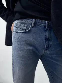 شلوار جین مردانه نیلی ماسیمودوتی