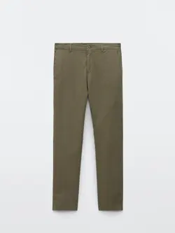 شلوار کتان مردانه سبز ماسیمودوتی