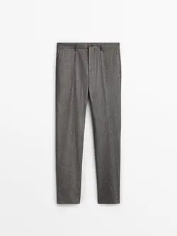 شلوار کتان مردانه آبی ماسیمودوتی