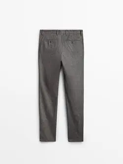 شلوار کتان مردانه آبی ماسیمودوتی