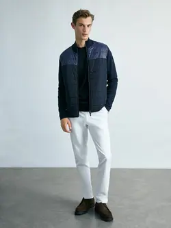 پلیور مردانه سرمه ای ماسیمودوتی