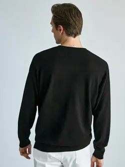 پلیور مردانه مشکی ماسیمودوتی