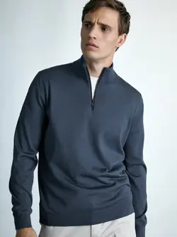 پلیور مردانه خاکستری ماسیمودوتی