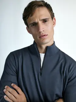 پلیور مردانه خاکستری ماسیمودوتی