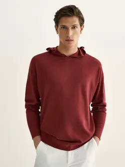 پلیور مردانه زرشکی ماسیمودوتی