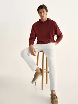 پلیور مردانه زرشکی ماسیمودوتی