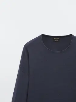 پلیور مردانه سرمه ای آبی ماسیمودوتی