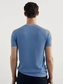 پلیور مردانه آبی ماسیمودوتی