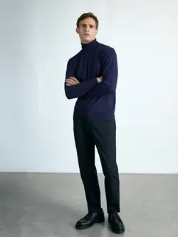 پلیور مردانه آبی تیره ماسیمودوتی