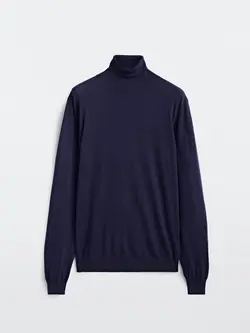 پلیور مردانه آبی تیره ماسیمودوتی