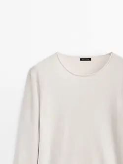 پلیور مردانه سفید ماسیمودوتی