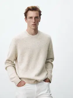 پلیور مردانه بژ ماسیمودوتی