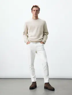 پلیور مردانه بژ ماسیمودوتی