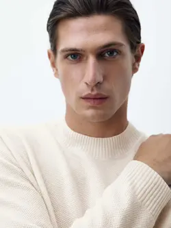 پلیور مردانه سفید ماسیمودوتی