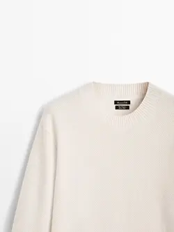 پلیور مردانه سفید ماسیمودوتی