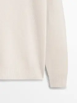 پلیور مردانه سفید ماسیمودوتی