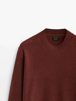 پلیور مردانه آجری ماسیمودوتی